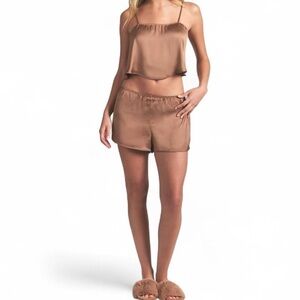 Brown Skims Pajama Set